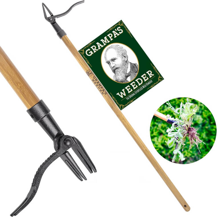 A Clever Stand-Up Weed Puller That Turns Yard Cleanup Into an Absolute Breeze Since You Do Not Have to Kneel or Bend Down.