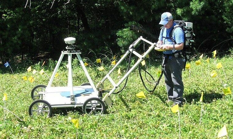 Ground-Penetrating Radar Finds Something