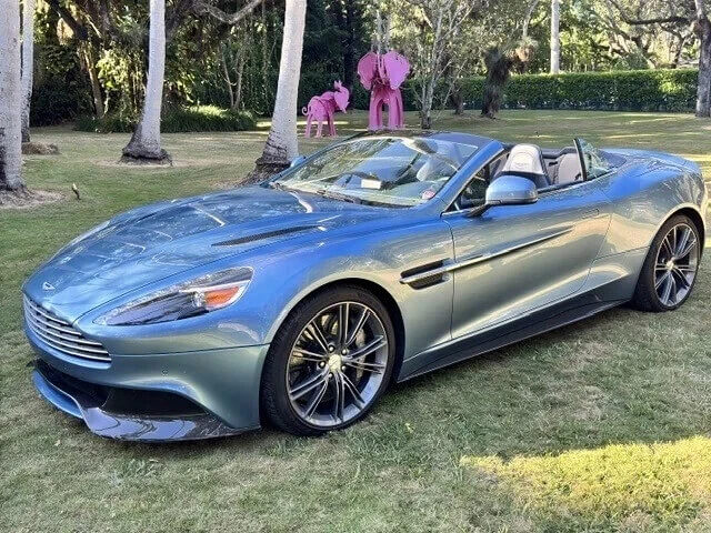 2014 Aston Martin Vanquish Custom Volante - $160,000