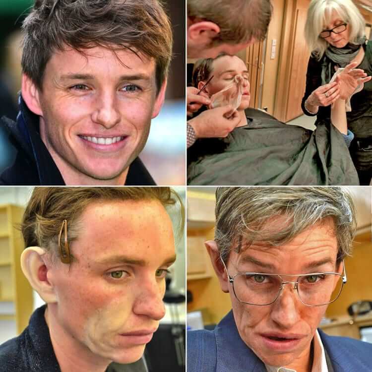 De Eddie Redmayne a Stephen Hawking - Foto: Reprodução