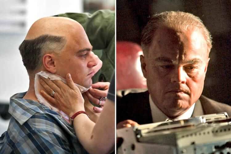 De Leonardo DiCaprio a J. Edgar Hoover - Foto: Reprodução