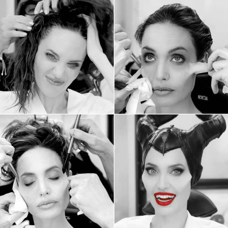 De Angelina Jolie a Malévola - Foto: Reprodução