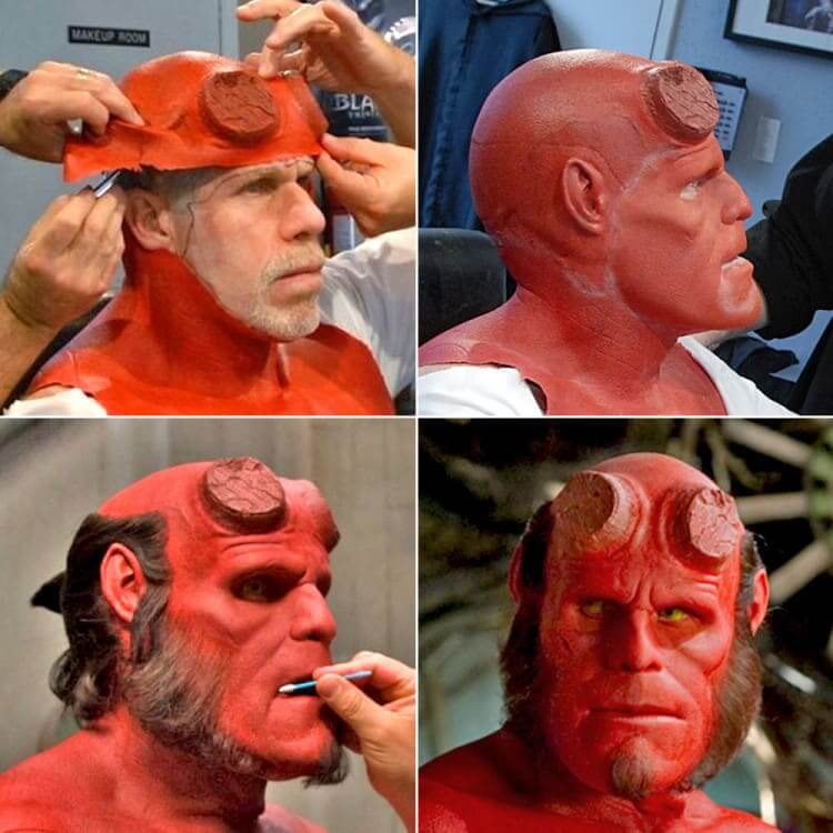 De Ron Perlman a Hellboy - Foto: Reprodução