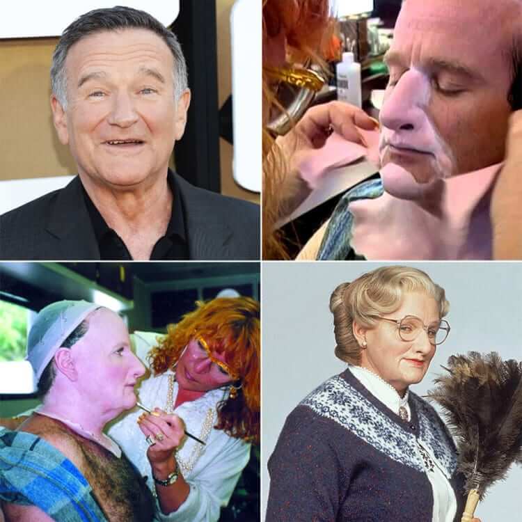 De Robin Williams a Sra. Doubtfire - Foto: Reprodução