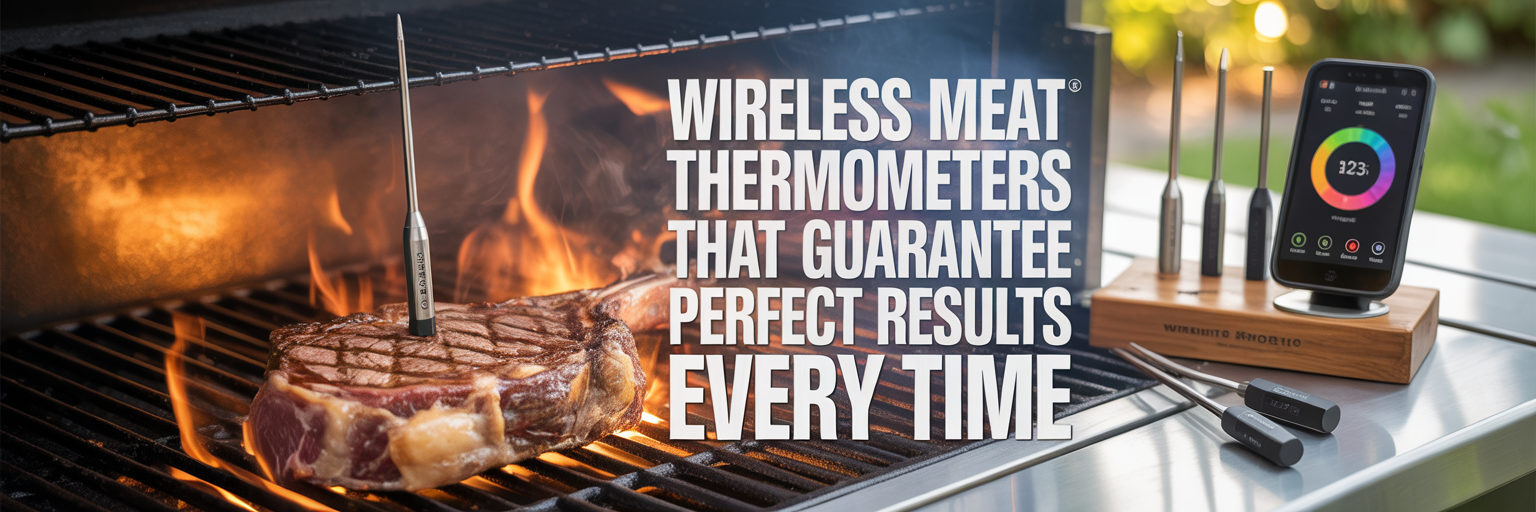 Wireless Meat Thermometers That Guarantee Perfect Results Every Time