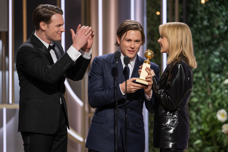 Kieran Wins a Golden Globe and Macaulay Cheers