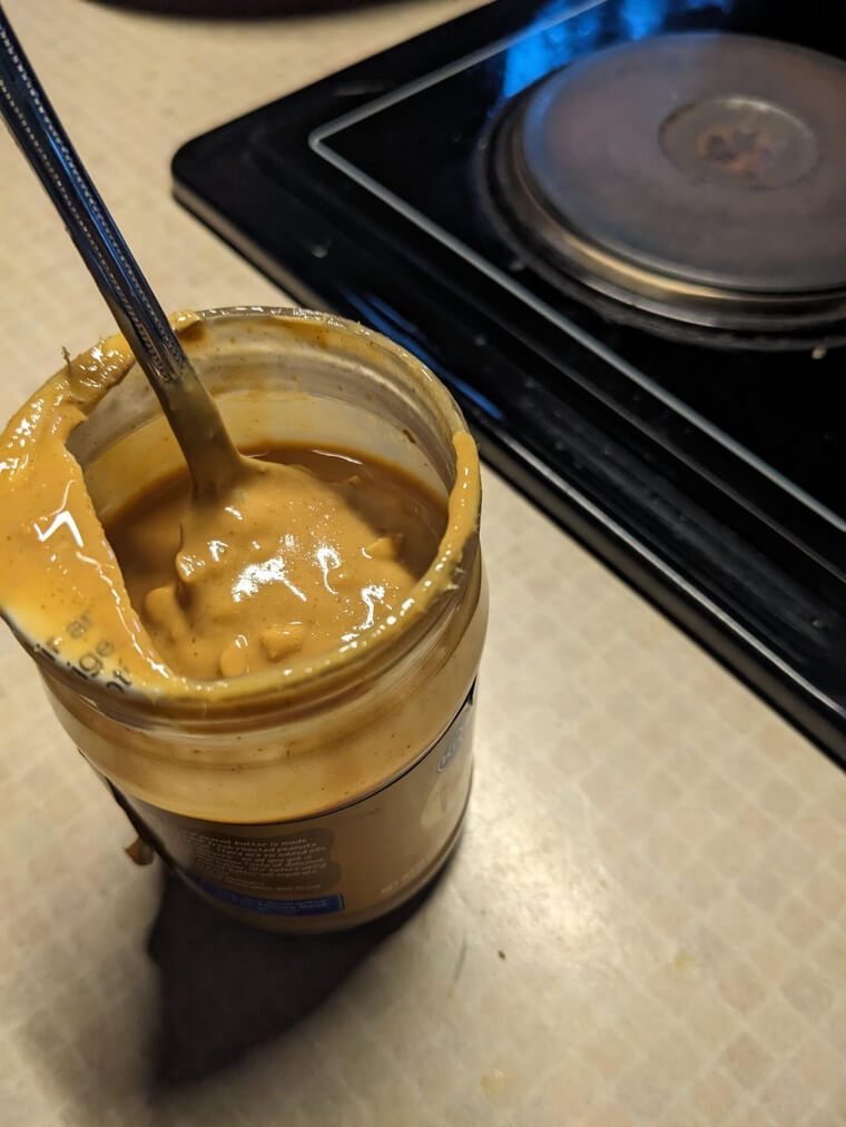 Natural Peanut Butter Oils Spoil Quickly So Smell For A Bitter Play-Dough Scent