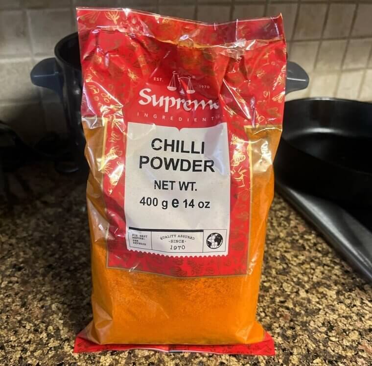 Chili Powder Degrades Its Capsicum So Smell For A Dusty Weak Scent