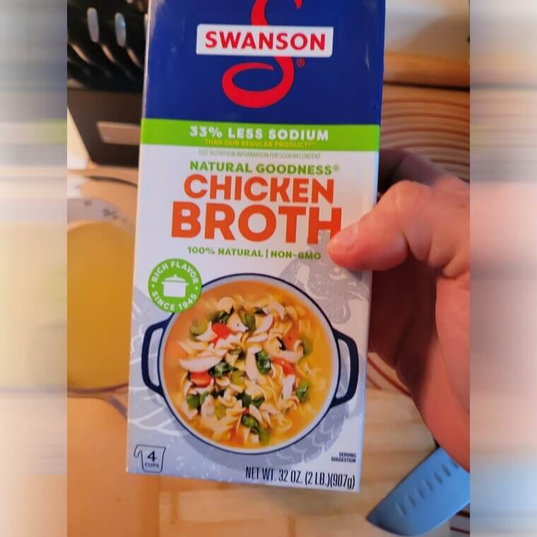 Boxed Chicken Broth Develops Microscopic Leaks So Pour And Check For Cloudiness