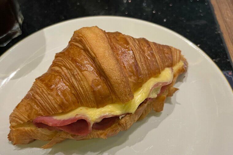 Ham and Swiss Croissant