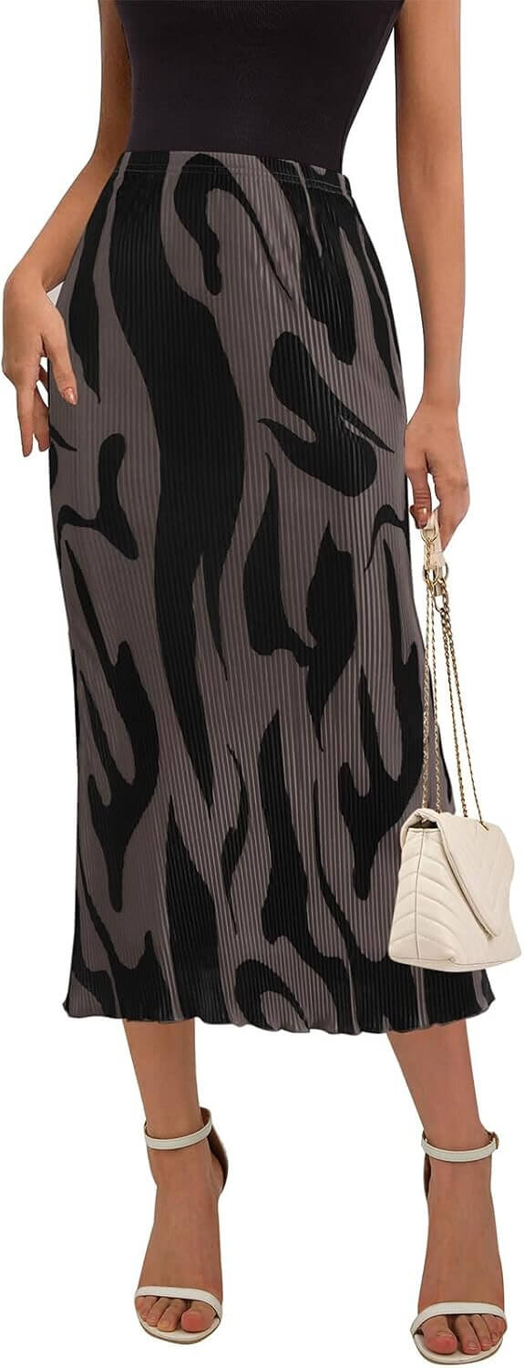 PRETTYGARDEN Trendy Plisse Skirt - Perfect for Summer Styles 