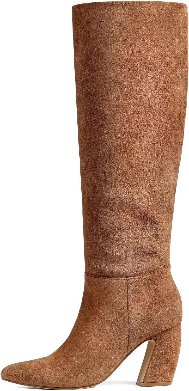 CYNLLIO Suede Tall Boots - Stylish and Comfortable for Everyday Wear - 39% Off!