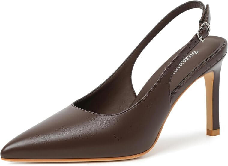 Susanny Slingback Heels - Chic and Comfortable for Every Occasion - Don’t Miss the 5% Discount!