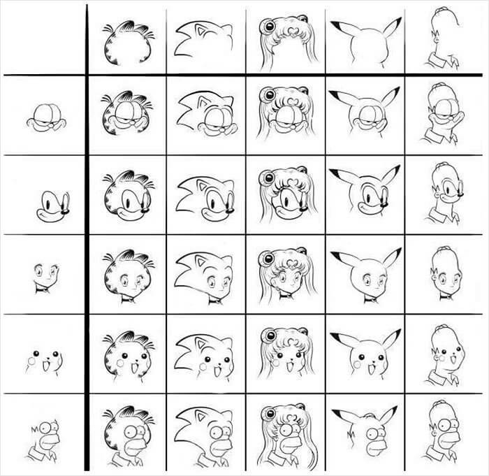 Cartoon Characters Disguised as Others