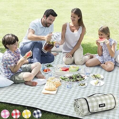 Stylish Picnic Blanket that Makes Every Outdoor Adventure Special. Now 21% Off!