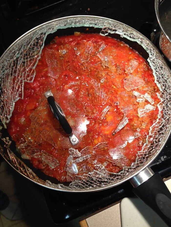 Tomato Sauce With A Hint Of Glass