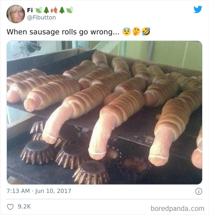 Sausage Rolls Took A Naughty Turn