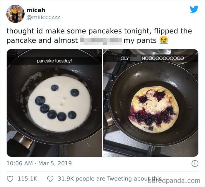 Cute Pancake Turned Into Blood Thirsty Killer Pancake