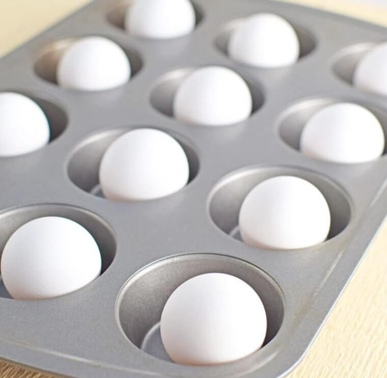 Запекайте яйца вкрутую