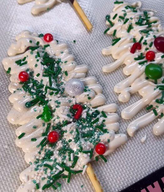 Сделай собственные шоколадные рождественские елки