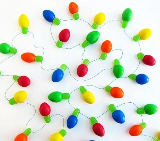 Сделай съедобные гирлянды