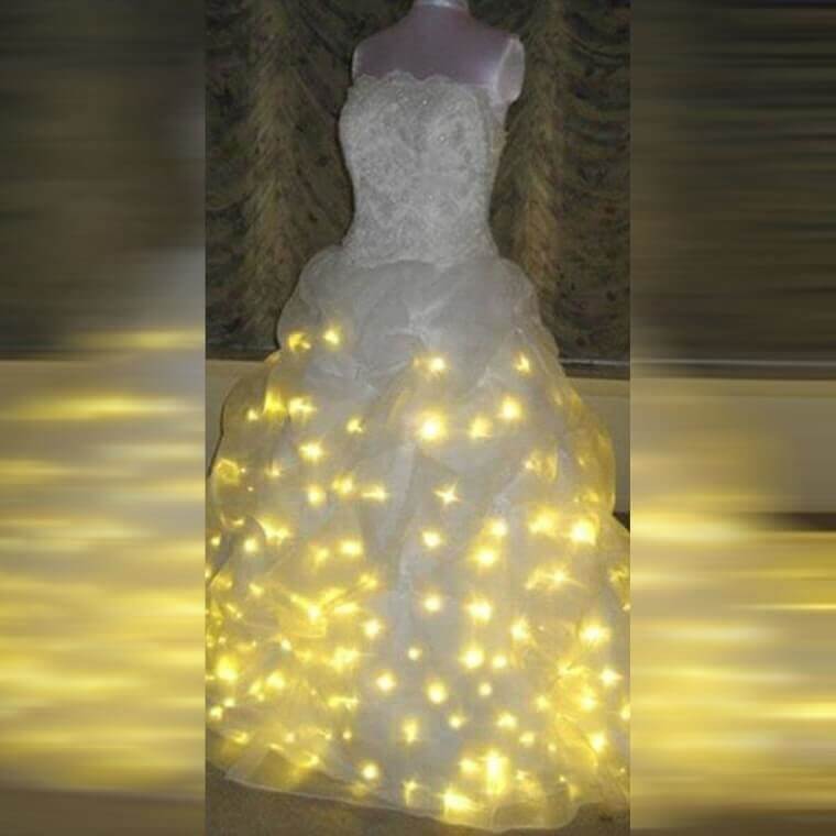 The Bride Gown That Lights Up Your World!