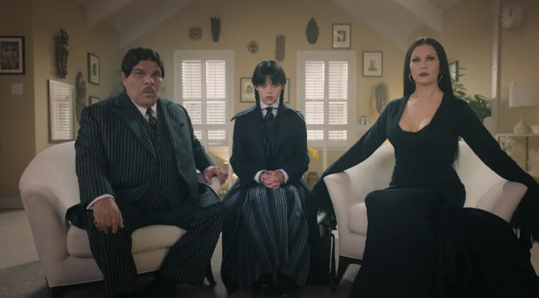 Morticia Recites a Poem That Explains Wednesday's Name