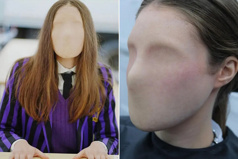 The Faceless Characters Were Not CGI