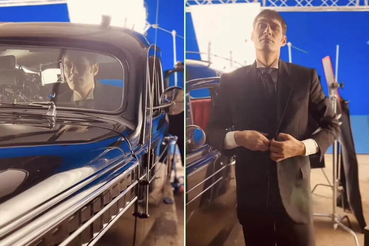 The Set Was Full of Optical Illusions