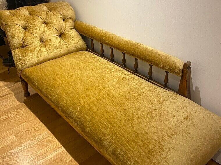 Velvet Chaise Lounge Revival