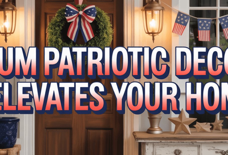 The Premium Patriotic Decor Selling Out Before July 4th