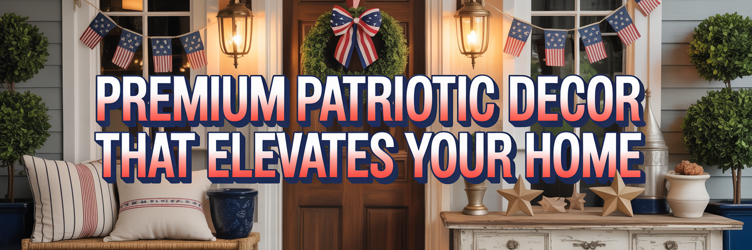 The Premium Patriotic Decor Selling Out Before July 4th