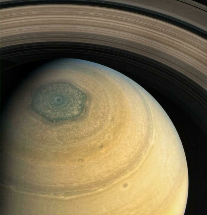 The North Pole of Saturn