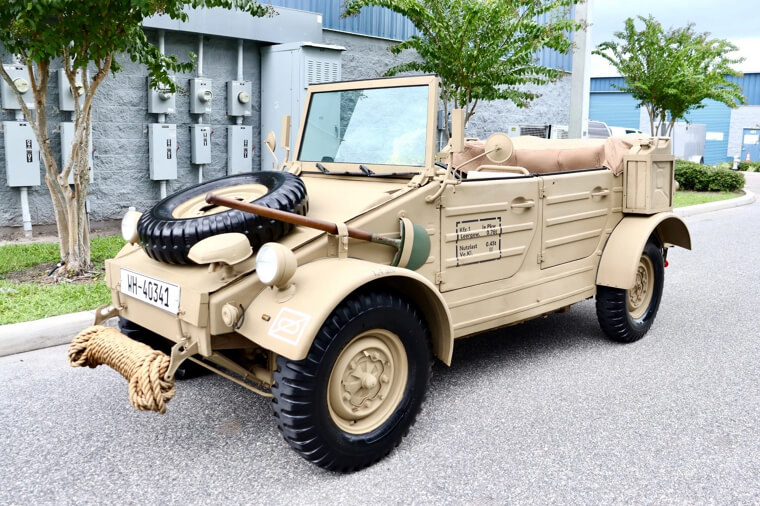 1973 Volkswagen Kubelwagen WWII Military Type 82 Replica - $29,995.00