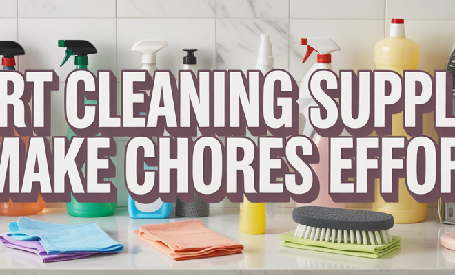 Smart Cleaning Supplies to Help You Achieve a Spotless Home