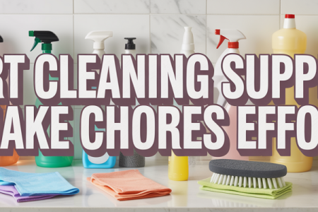 Smart Cleaning Supplies to Help You Achieve a Spotless Home