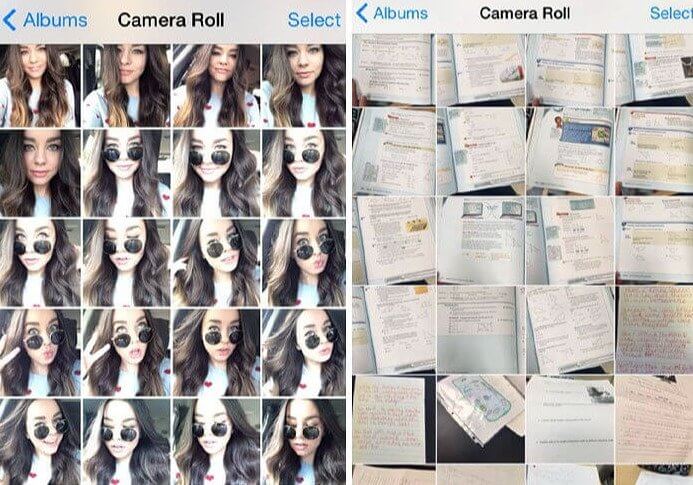 College Students' Camera Rolls Either Look Like This or Like That