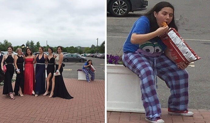 Two Kinds of People at the Pre-Prom Photoshoot