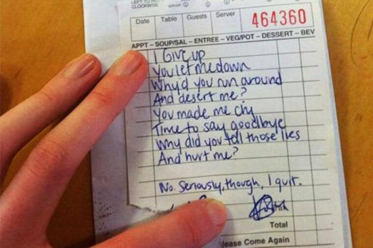 When Resigning Turns Into Karaoke