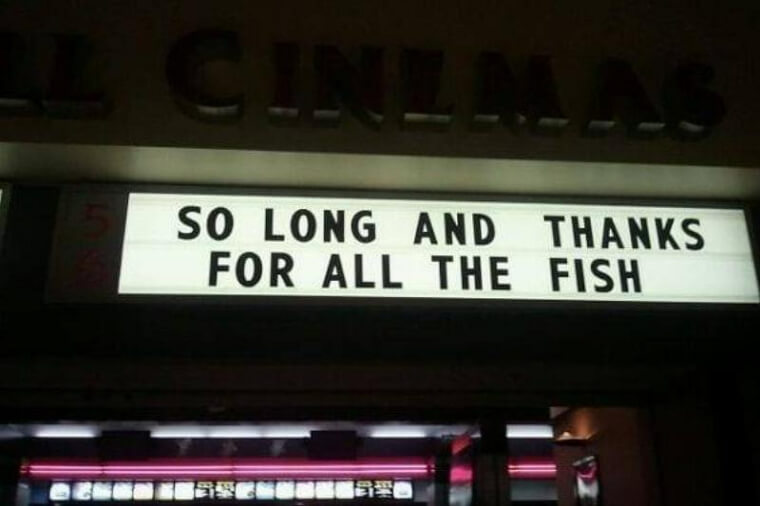 Unexpected Movie Theater Message