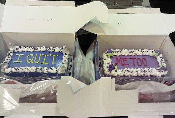 Cakes Say It All: A Sweet Farewell