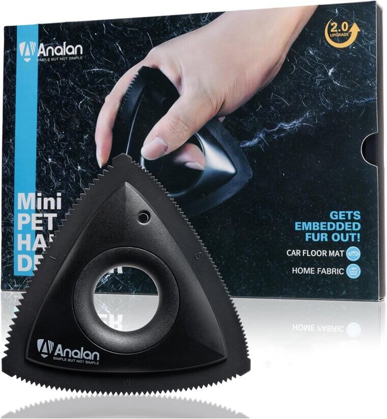 Analan Pet Hair Remover - Effortless Car & Furniture Cleaning - Now 21% Off!