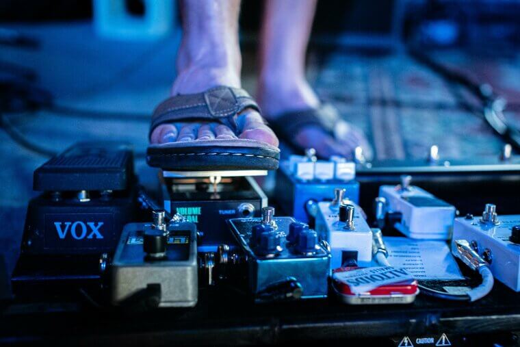 A Band’s Full Concert Setup