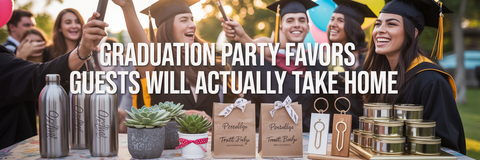 Graduation Party Favors Guests Will Actually Take Home