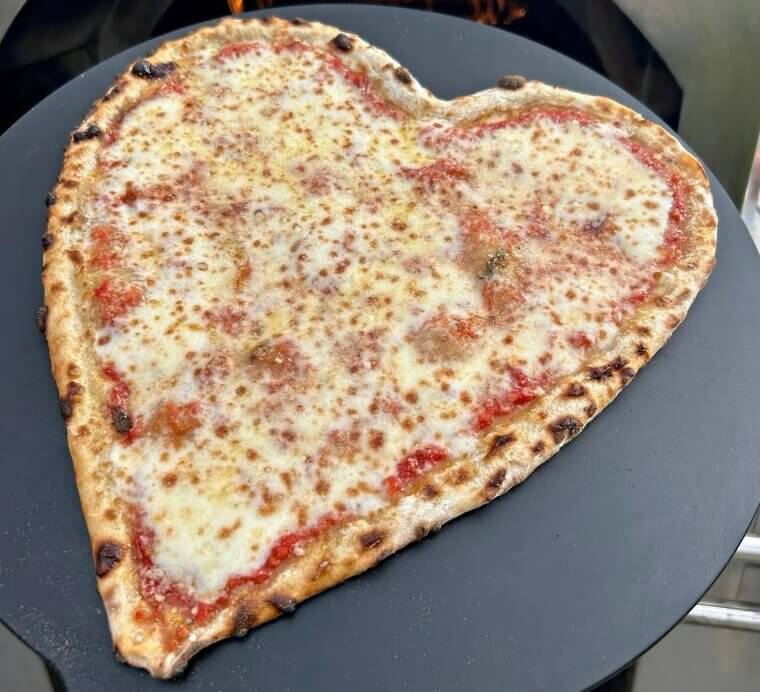 Heart-Shaped Pizza Night