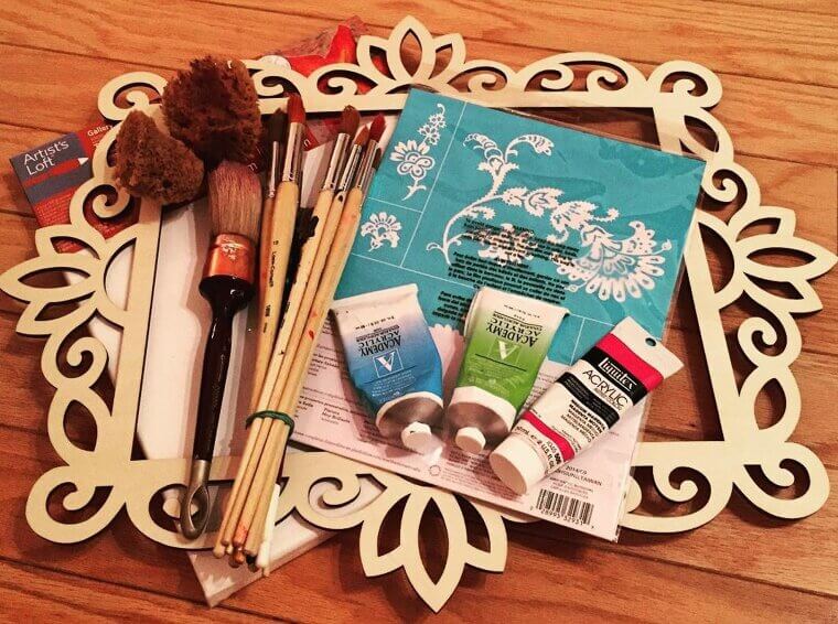 Creative Valentine’s Day Painting Night at Home