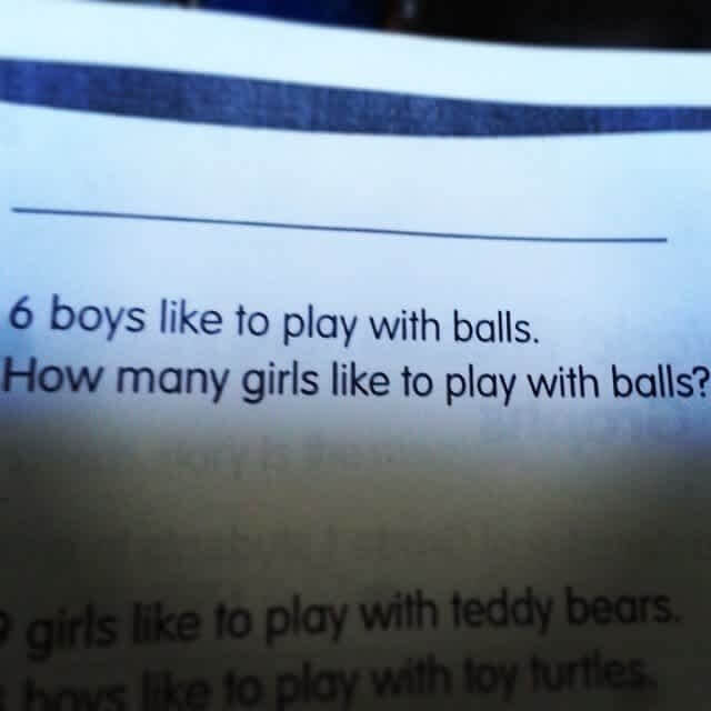 We Hope the Answer Is None of Them at This Age