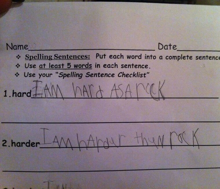 He Has No Idea What He Is Writing