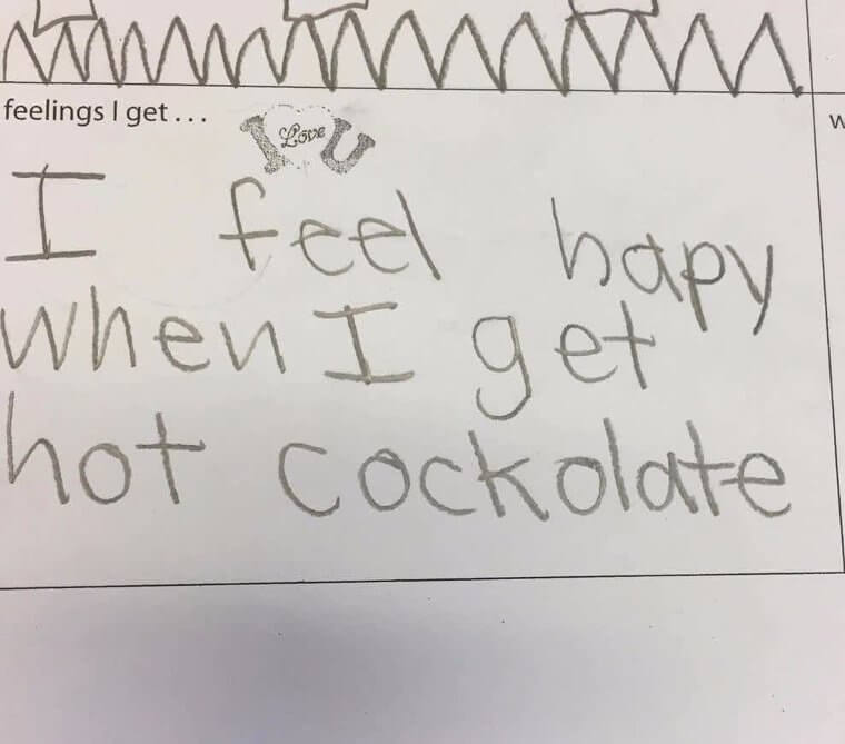 We All Feel Happy When We Get It