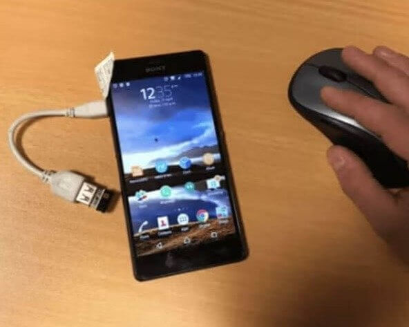 Uma maneira inteligente de contornar uma tela sensível ao toque quebrada